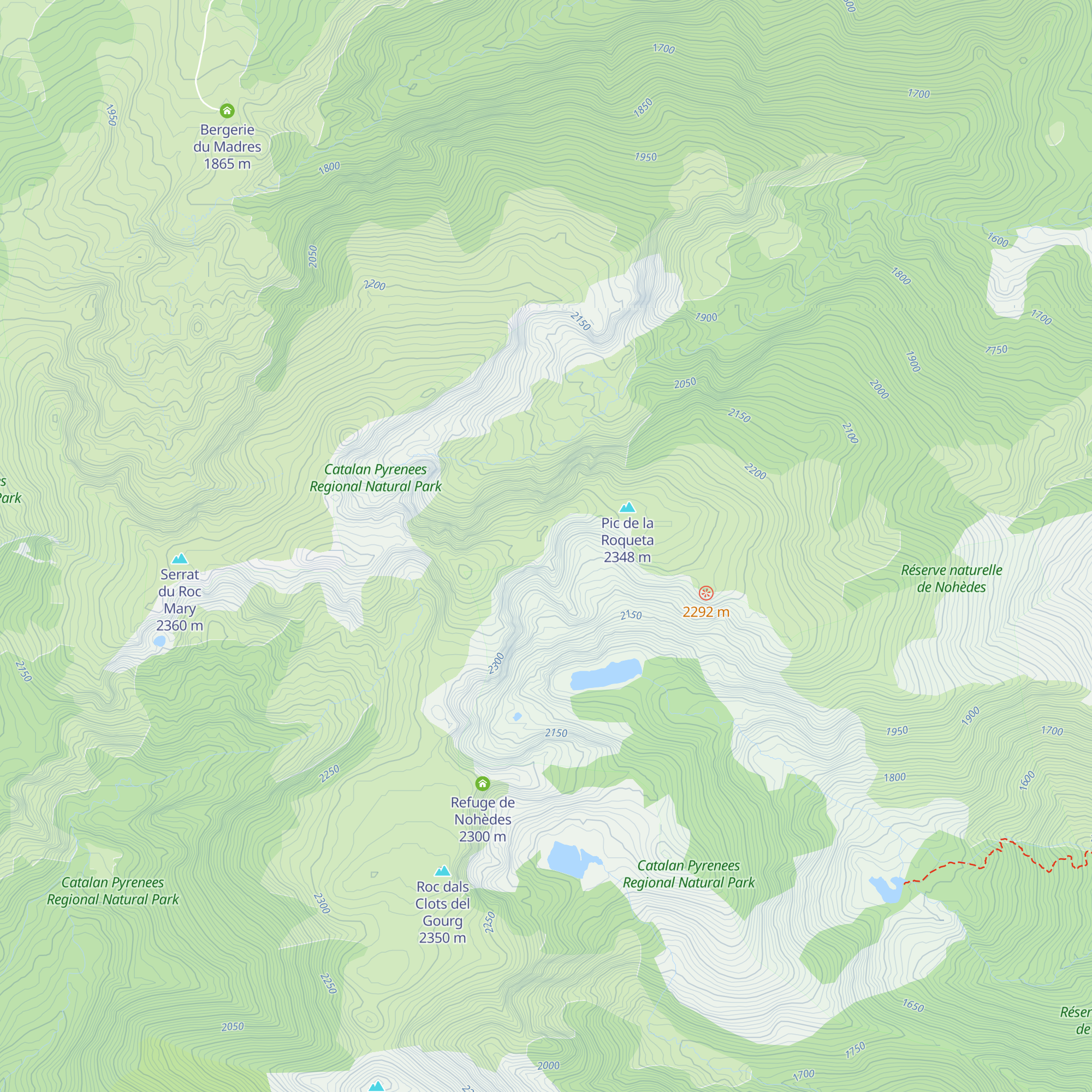 Cabane pastorale du Roc Negre map