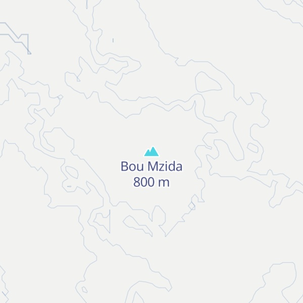 Map of Bou Mzida