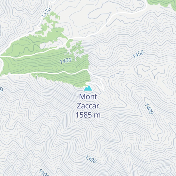 Map of Mont Zaccar