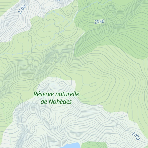 Map of Pic de la Roqueta