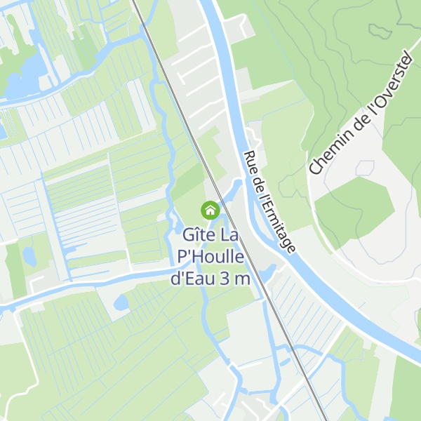 Map of Gîte La P'Houlle d'Eau