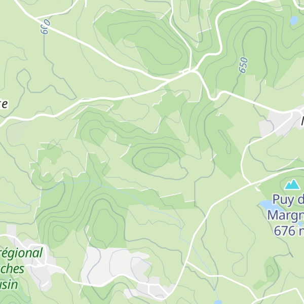 Map of Puy d'Angoulême