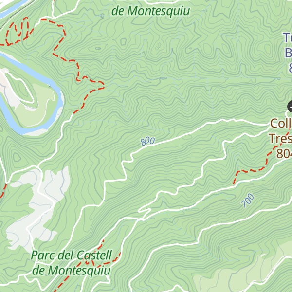 Map of Serrat del Fabricant