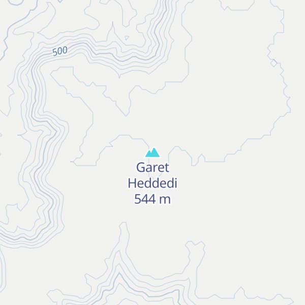 Map of Garet Heddedi