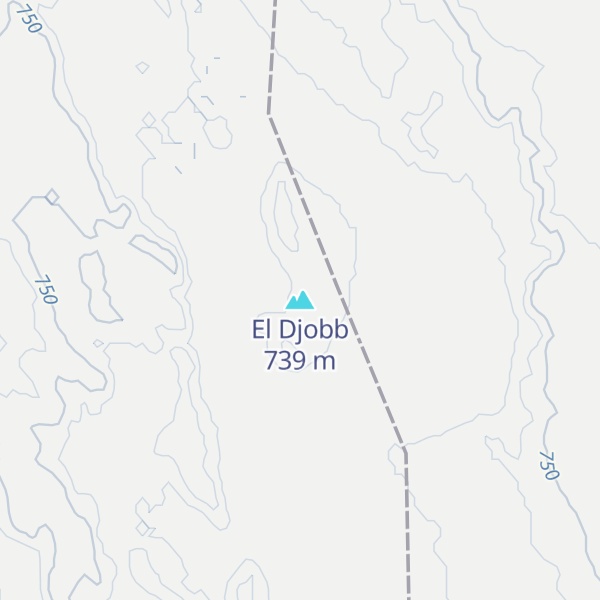 Map of El Djobb