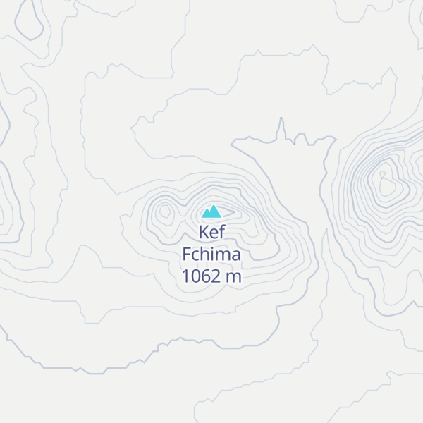Map of Kef Fchima