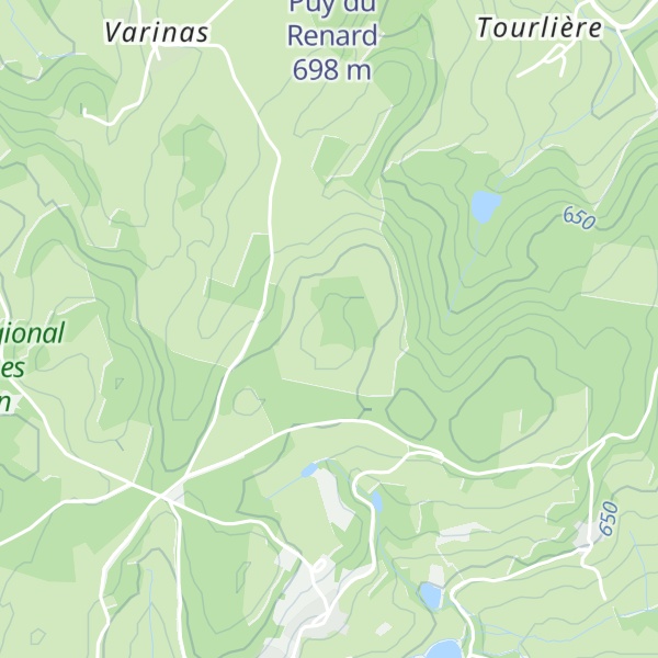 Map of Les Grands Puys