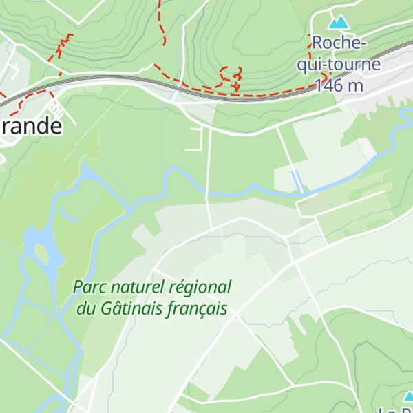 Map of Gîte "Les Thiares"