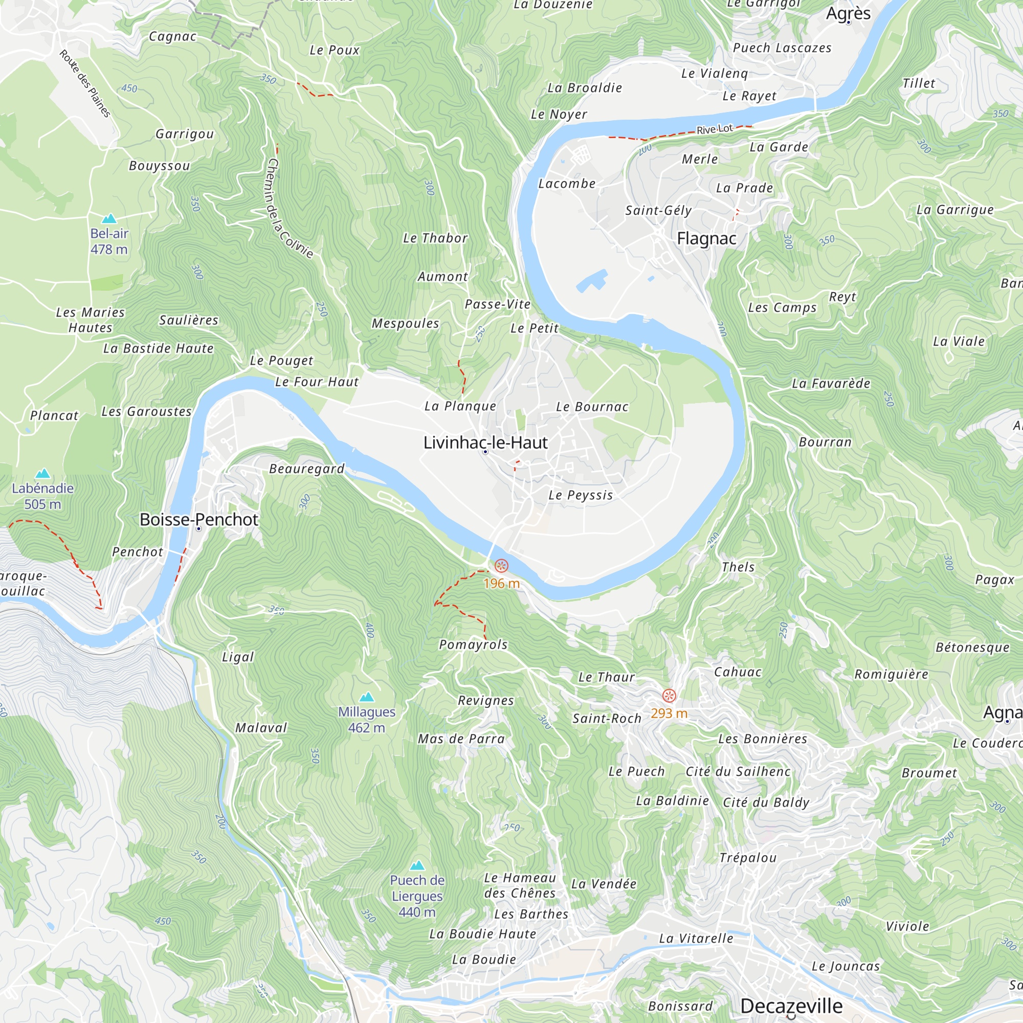 Gîte La Magnanerie map