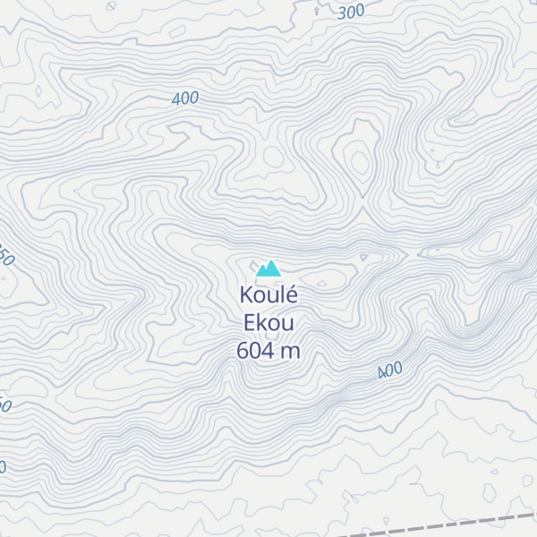 Map of Koulé Ekou