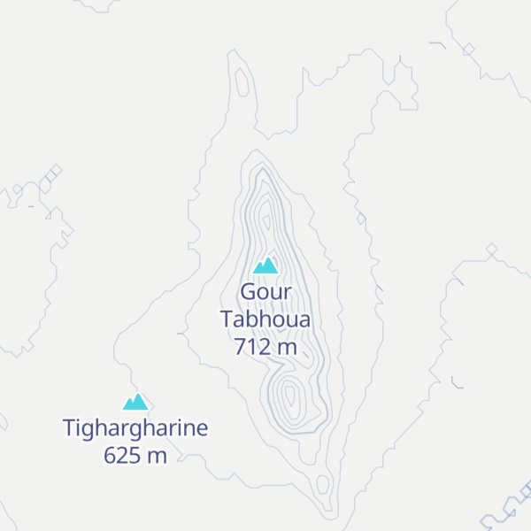Map of Gour Tabhoua
