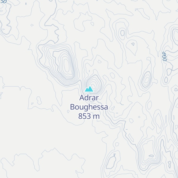 Map of Adrar Boughessa