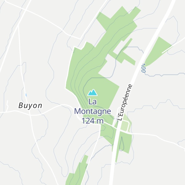 Map of La Montagne