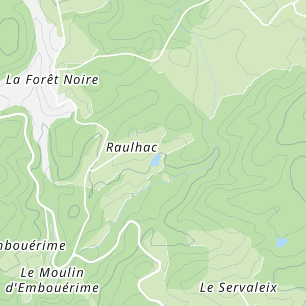 Map of Cabane