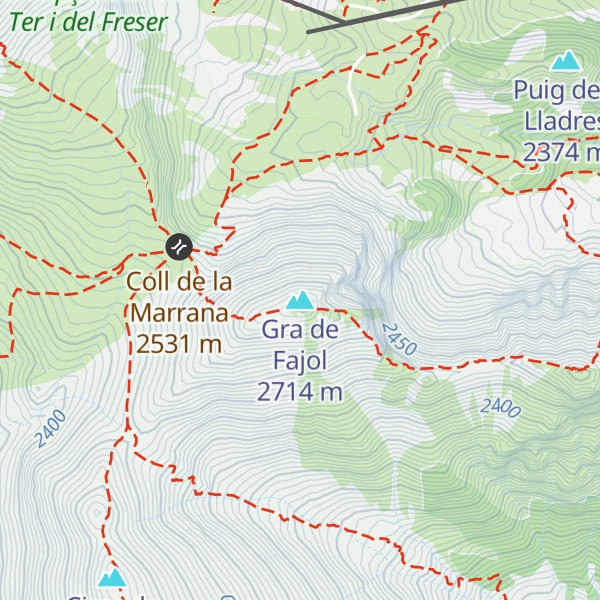 Map of Gra de Fajol
