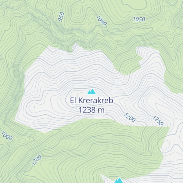 Map of El Krerakreb