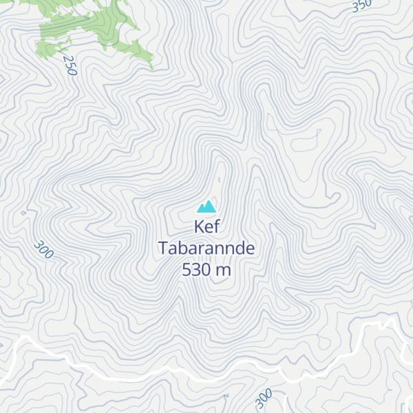 Map of Kef Tabarannde