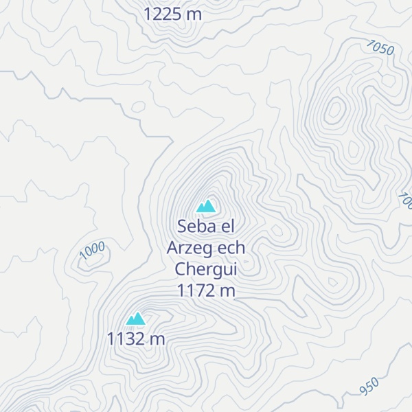 Map of Seba el Arzeg ech Chergui