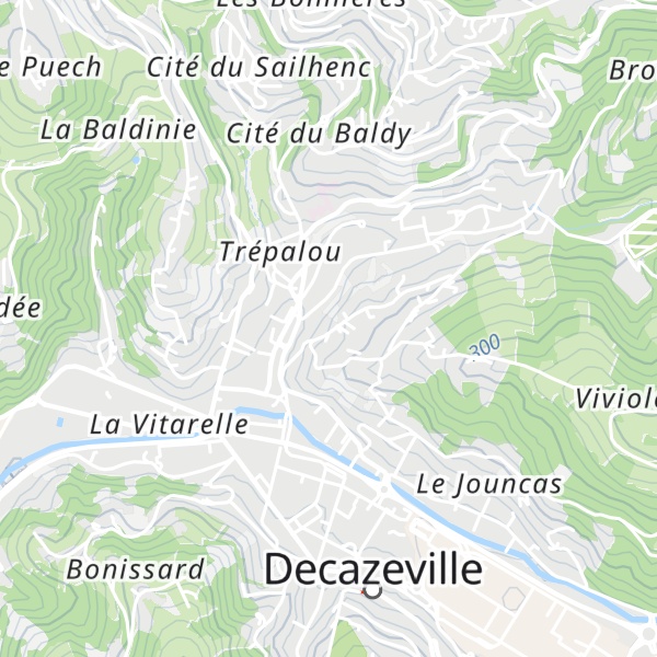 Map of Gîte d'étape La petite tribu