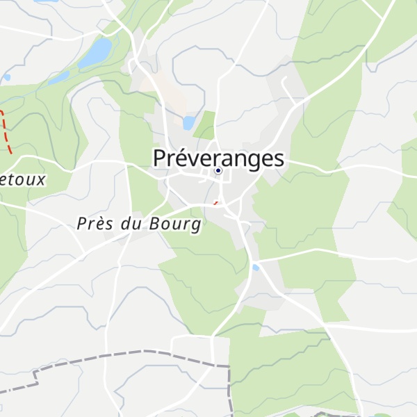 Map of Gîte Louze