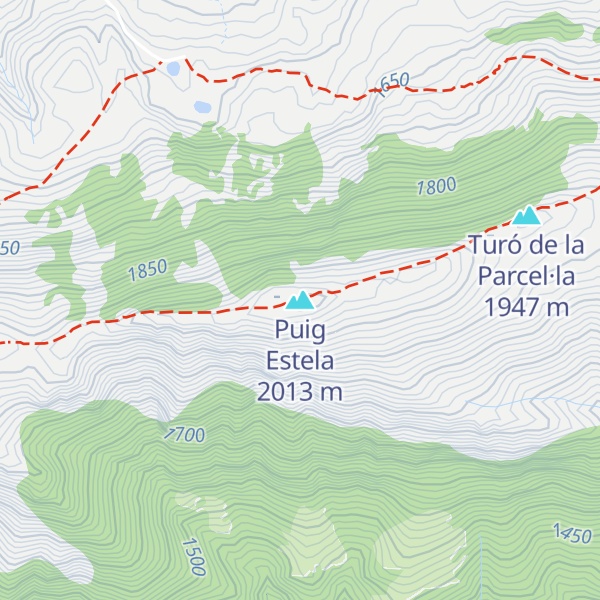 Map of Puig Estela