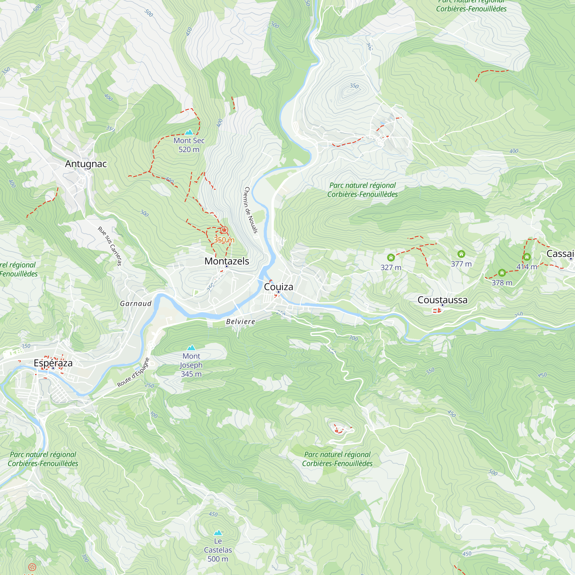 Bureau d'Information Touristique Couiza map