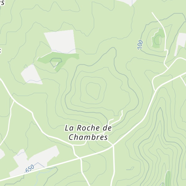 Map of Puy de Bouval