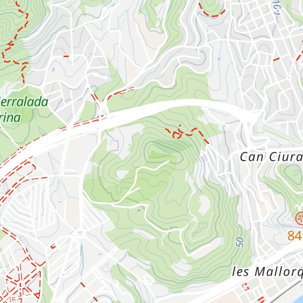 Map of Turó d'en Sariol