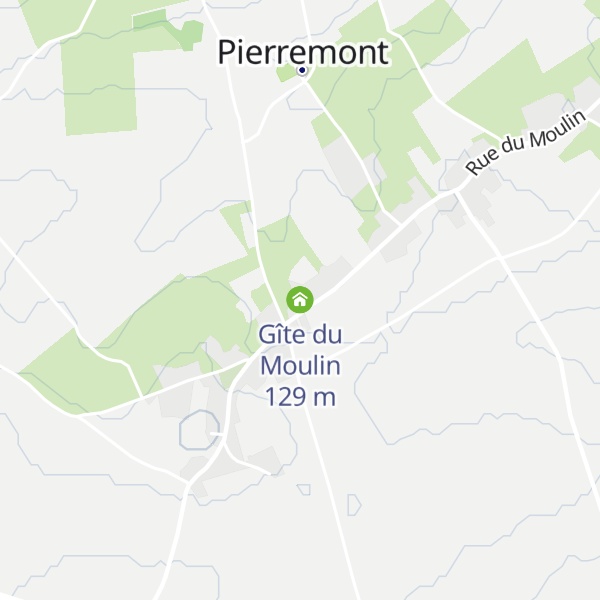 Map of Gîte du Moulin