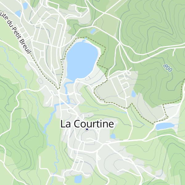 Map of Gîte Municipal Bas