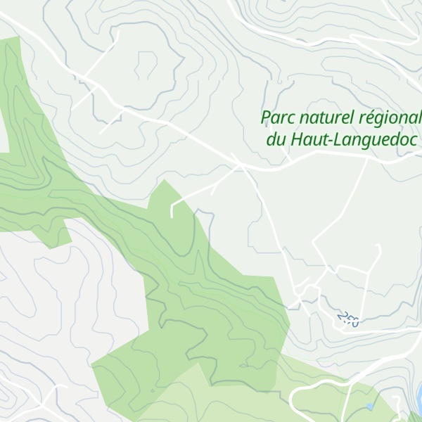 Map of Lacalm