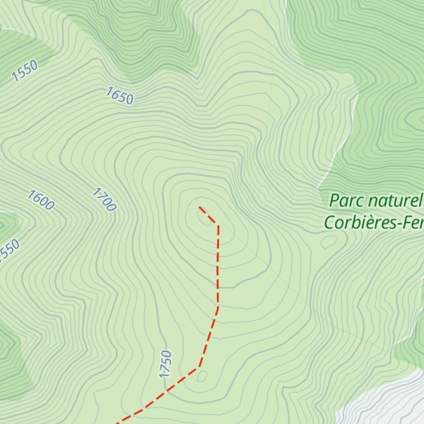 Map of Pic Dourmidou