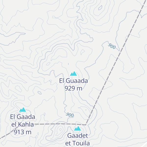 Map of El Guaada