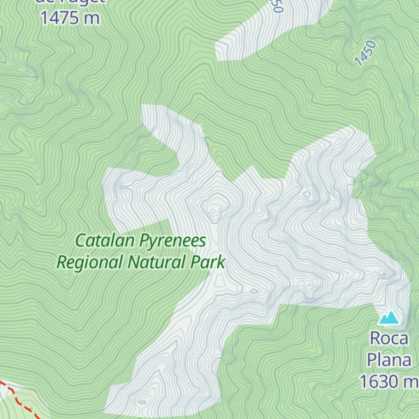 Map of Roc dels Trepassats