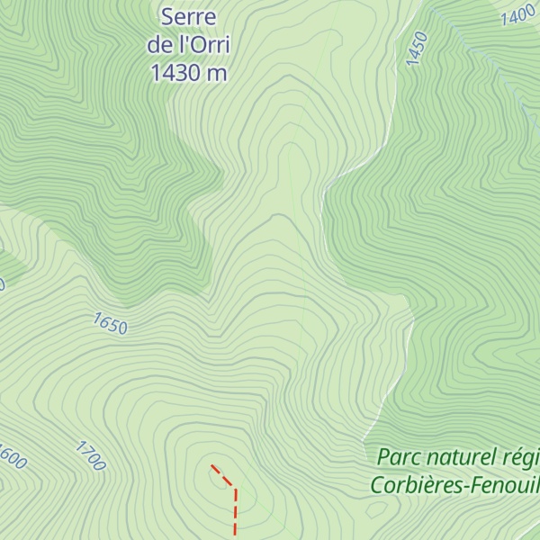 Map of Serrat de Font Frède