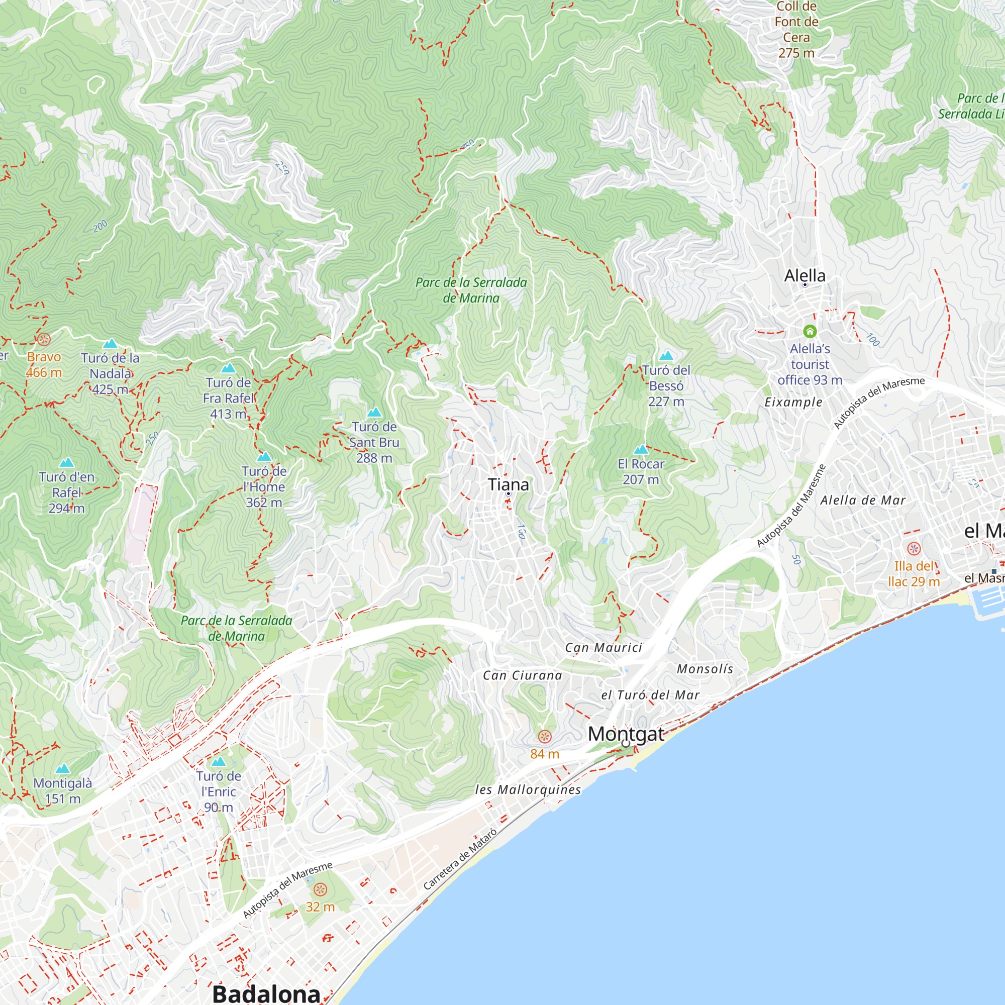 Refugi climàtic Llar de persones grans map