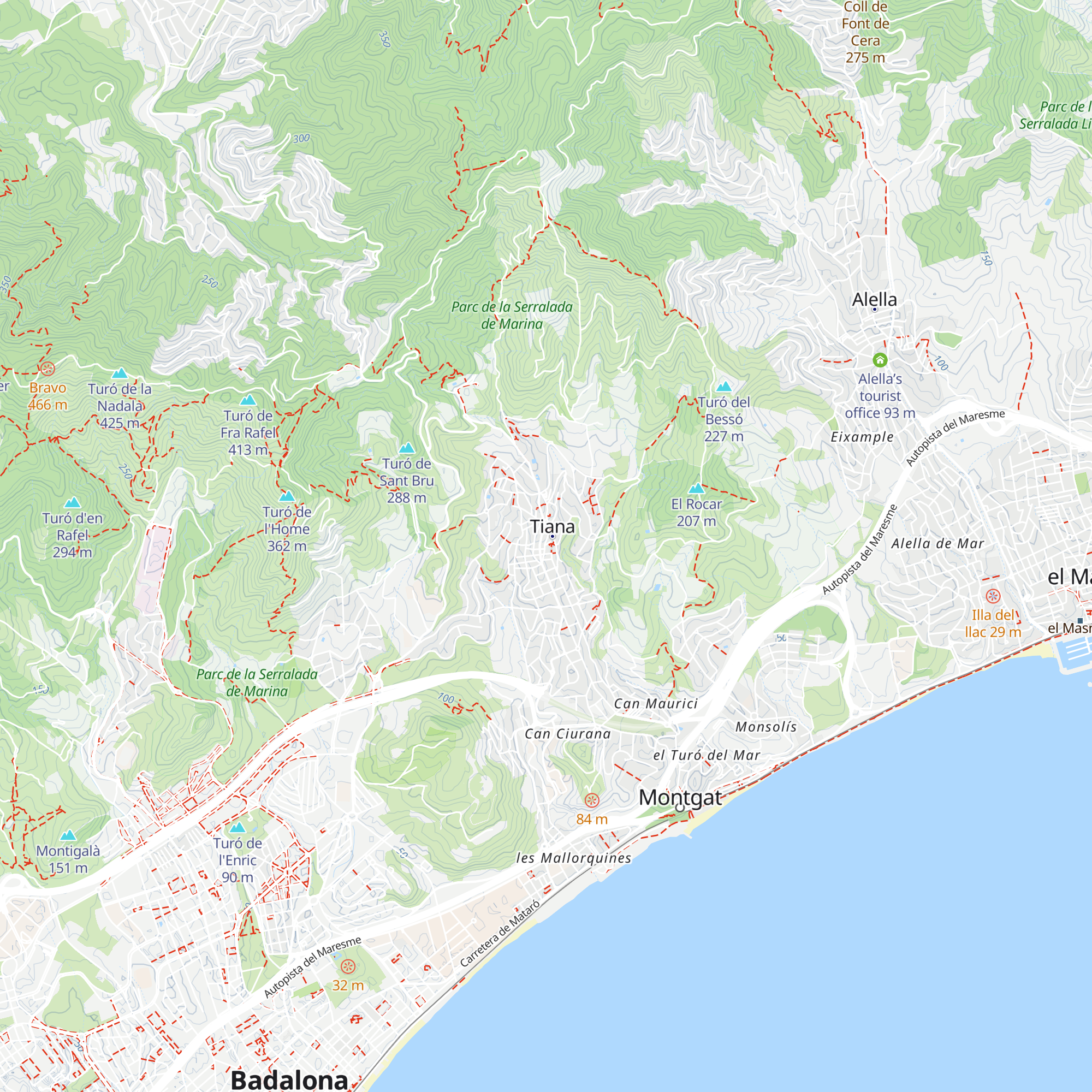 Refugi climàtic Llar de persones grans map