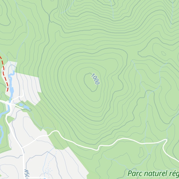 Map of Tertre de Co David