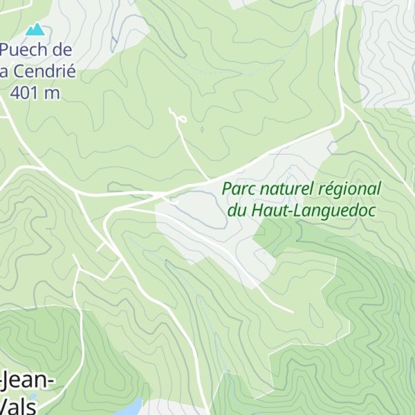 Map of Puech de Viala