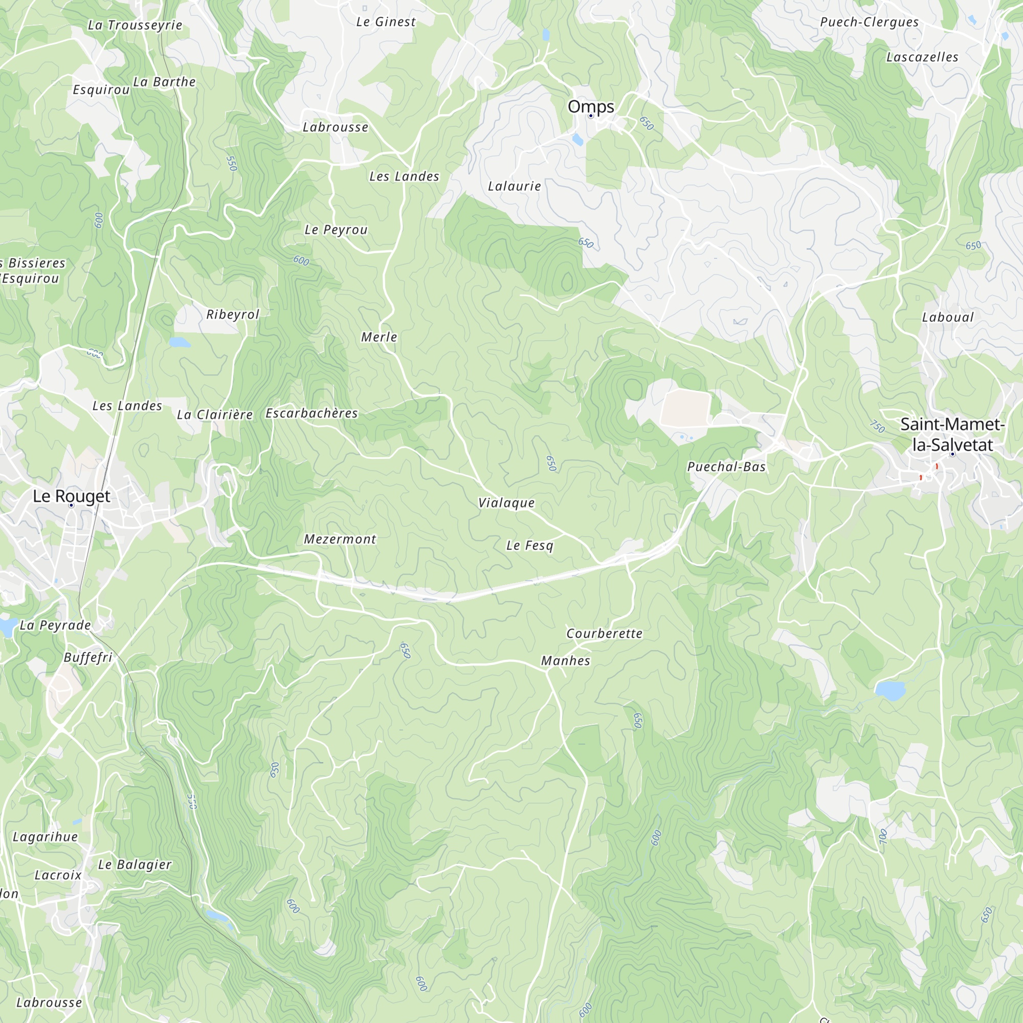Gîtes de la Chataigne map