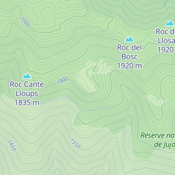 Map of Roc del Soula del Mix