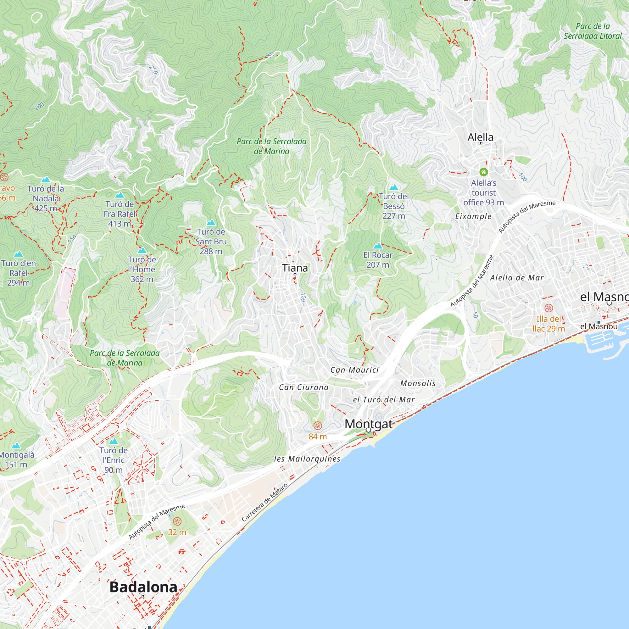 Refugi climàtic Plaça de Salvador Espriu map