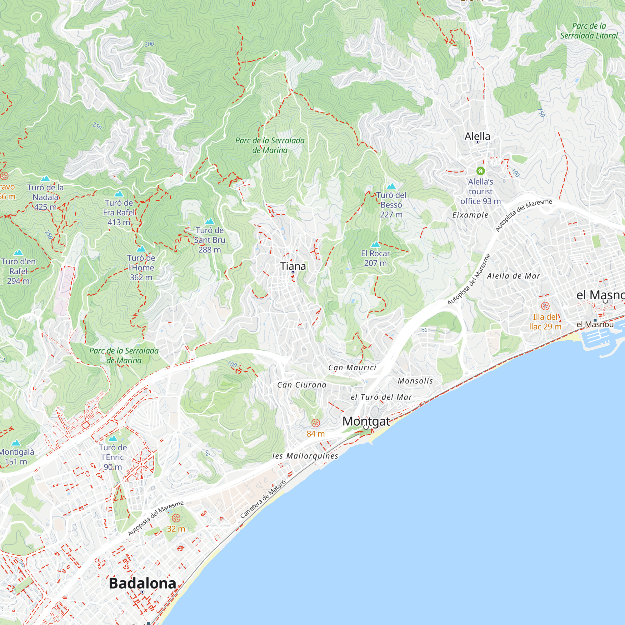 Refugi climàtic Plaça de Salvador Espriu map