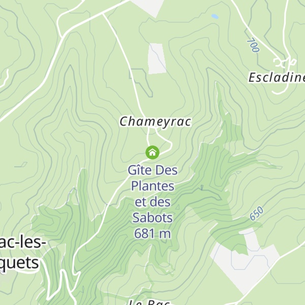 Map of Gîte Des Plantes et des Sabots