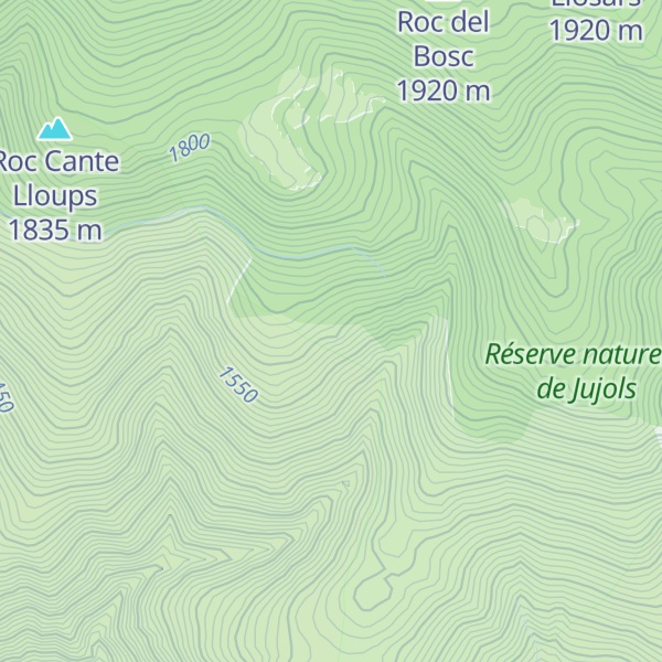 Map of Roc del Soula de Mollere