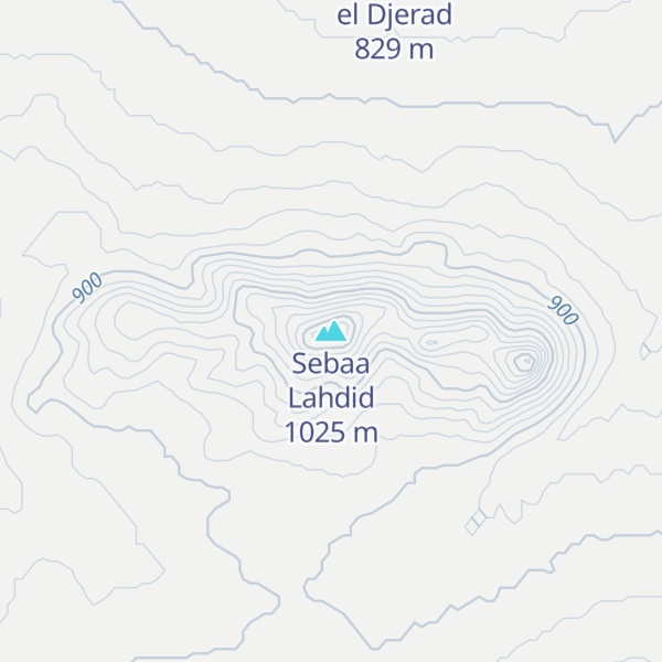 Map of Sebaa Lahdid