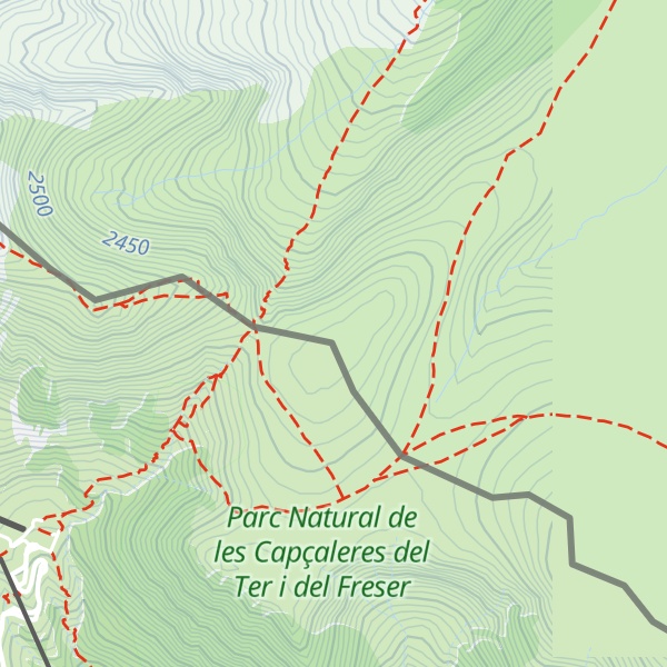 Map of Roques de la Portella