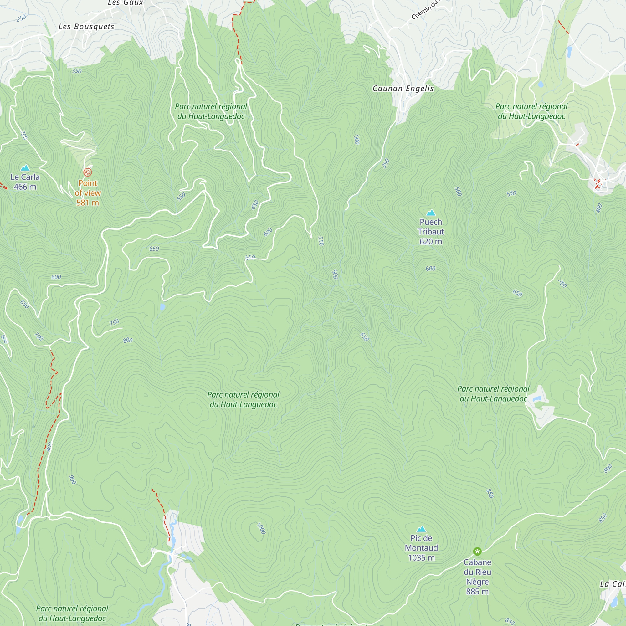 Cabane chasseurs map