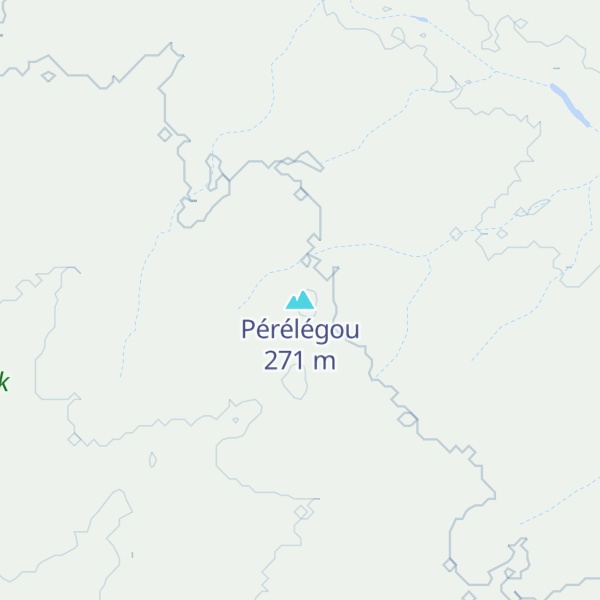 Map of Pérélégou