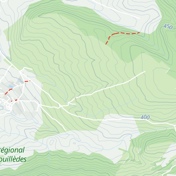 Map of Capitelle du Tourtou